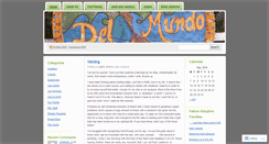 Desktop Screenshot of casadelmundo.wordpress.com