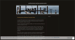 Desktop Screenshot of perforacionesmarinaspanama.wordpress.com