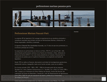 Tablet Screenshot of perforacionesmarinaspanama.wordpress.com