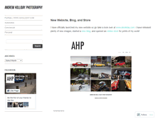 Tablet Screenshot of andrewholliday.wordpress.com