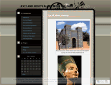 Tablet Screenshot of lexiiandmilred.wordpress.com