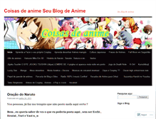 Tablet Screenshot of coisasdeanime.wordpress.com