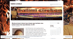 Desktop Screenshot of halimicirebon.wordpress.com