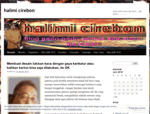 Tablet Screenshot of halimicirebon.wordpress.com