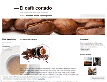 Tablet Screenshot of elcafeeldorado.wordpress.com