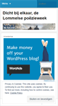 Mobile Screenshot of dichtbijelkaar.wordpress.com