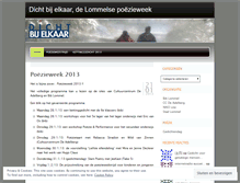 Tablet Screenshot of dichtbijelkaar.wordpress.com