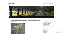 Desktop Screenshot of brigeo.wordpress.com