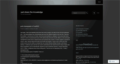 Desktop Screenshot of cipitunk.wordpress.com
