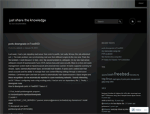 Tablet Screenshot of cipitunk.wordpress.com