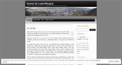 Desktop Screenshot of luxemburgues.wordpress.com