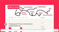 Desktop Screenshot of nubedeideas.wordpress.com
