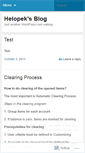 Mobile Screenshot of helopek.wordpress.com