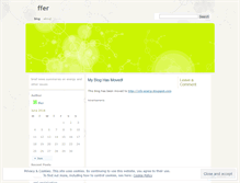 Tablet Screenshot of ffer2.wordpress.com