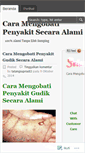 Mobile Screenshot of caramengobatipenyakitsecaraalami.wordpress.com