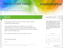 Tablet Screenshot of kristine8.wordpress.com