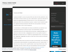 Tablet Screenshot of heavymetalmetal.wordpress.com
