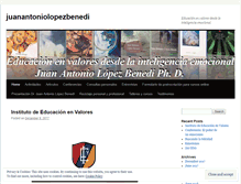 Tablet Screenshot of juanantoniolopezbenedi.wordpress.com