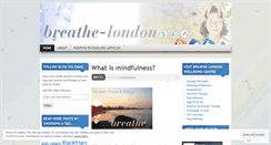 Desktop Screenshot of breathenews.wordpress.com