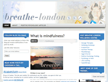 Tablet Screenshot of breathenews.wordpress.com