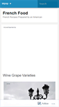 Mobile Screenshot of afrenchlifefood.wordpress.com