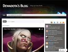 Tablet Screenshot of dewadota.wordpress.com