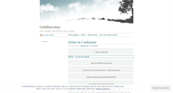 Desktop Screenshot of gradinamea.wordpress.com