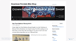 Desktop Screenshot of downtownferndalebikeshop.wordpress.com