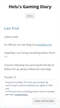 Mobile Screenshot of helugame.wordpress.com