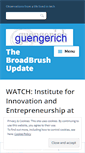 Mobile Screenshot of guengerich.wordpress.com