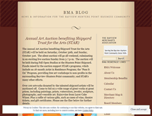 Tablet Screenshot of bmablog.wordpress.com