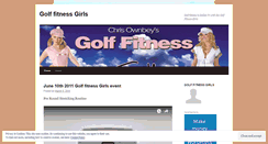 Desktop Screenshot of golffitnessgirls.wordpress.com