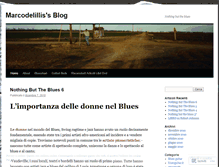 Tablet Screenshot of marcodelillis.wordpress.com