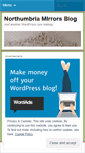 Mobile Screenshot of northumbriamirrors.wordpress.com