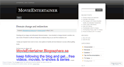 Desktop Screenshot of movieentertainer.wordpress.com