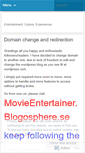 Mobile Screenshot of movieentertainer.wordpress.com
