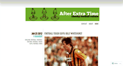 Desktop Screenshot of afterextratimeblog.wordpress.com