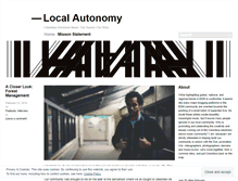 Tablet Screenshot of localautonomy.wordpress.com