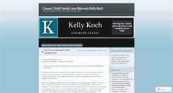 Desktop Screenshot of corpuschristidivorcelawyer.wordpress.com