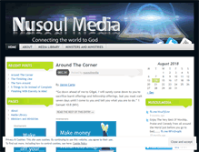 Tablet Screenshot of nusoulmedia.wordpress.com