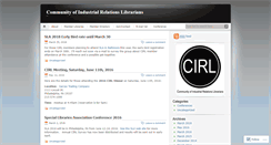 Desktop Screenshot of cirlweb.wordpress.com