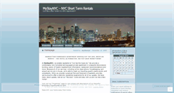 Desktop Screenshot of mystaynyc.wordpress.com