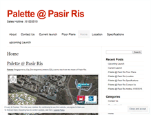 Tablet Screenshot of palettepasirisgrove.wordpress.com