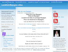 Tablet Screenshot of locationespagne.wordpress.com