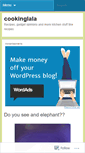 Mobile Screenshot of cookinglala.wordpress.com
