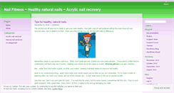 Desktop Screenshot of nailfitness.wordpress.com