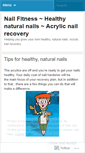 Mobile Screenshot of nailfitness.wordpress.com