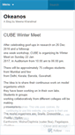 Mobile Screenshot of okeanos.wordpress.com