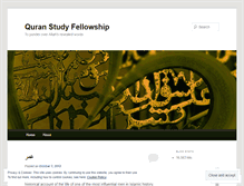 Tablet Screenshot of livingthequran.wordpress.com