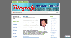 Desktop Screenshot of biografitokohdunia.wordpress.com